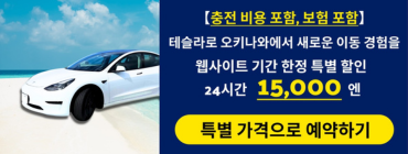 테슬라 오키나와 렌트카