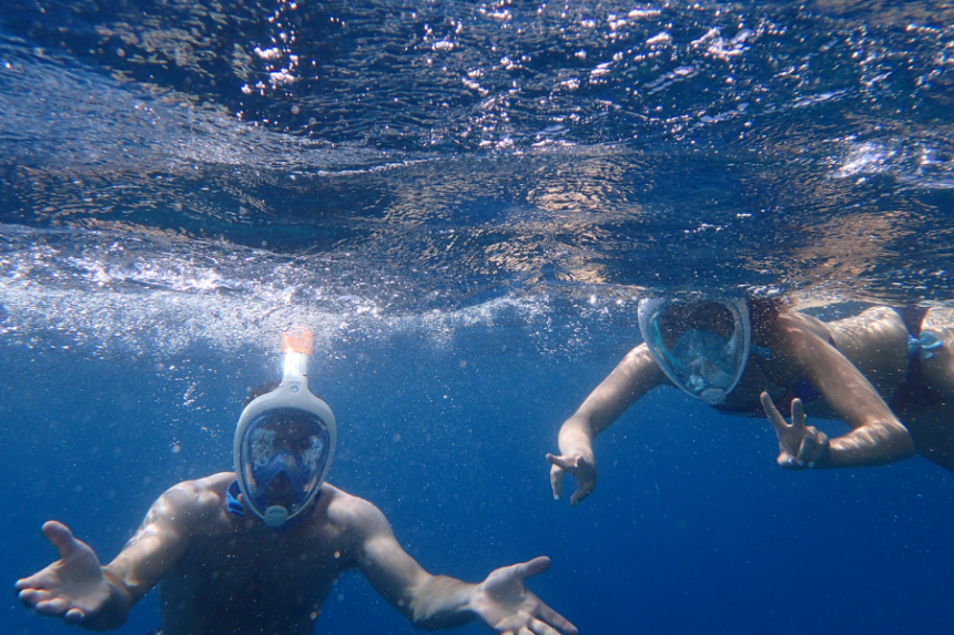 シュノーケリング