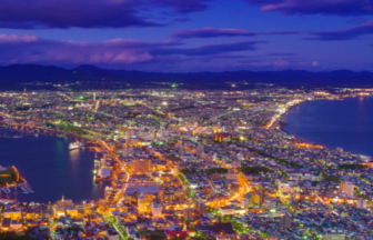 北海道函館の夜景